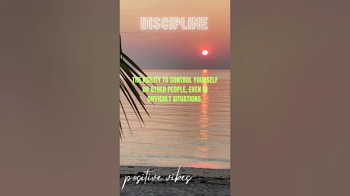 DISCIPLINE MEANING - WHAT IS DISCIPLINE?