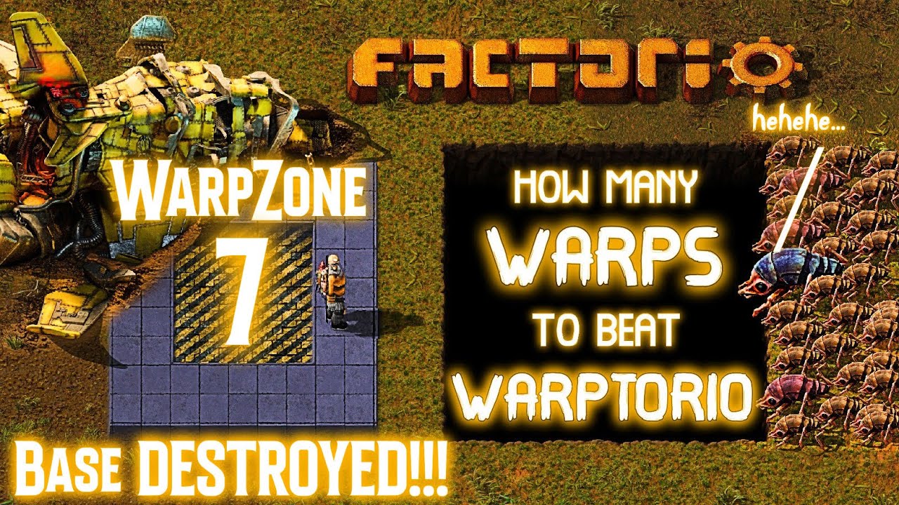 Warpzone 8 // the Final Frontier // *8* WARPS to Beat WARPTORIO?