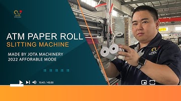 ATM Paper Roll Slitting Machine For Thermal Paper - 2022 Economic Type