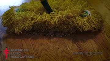 Removing Asthma Triggers in the Home: Proper Sweeping