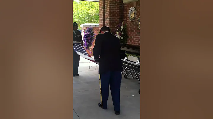 Rev HB Bethea Burial at the National Cemetery