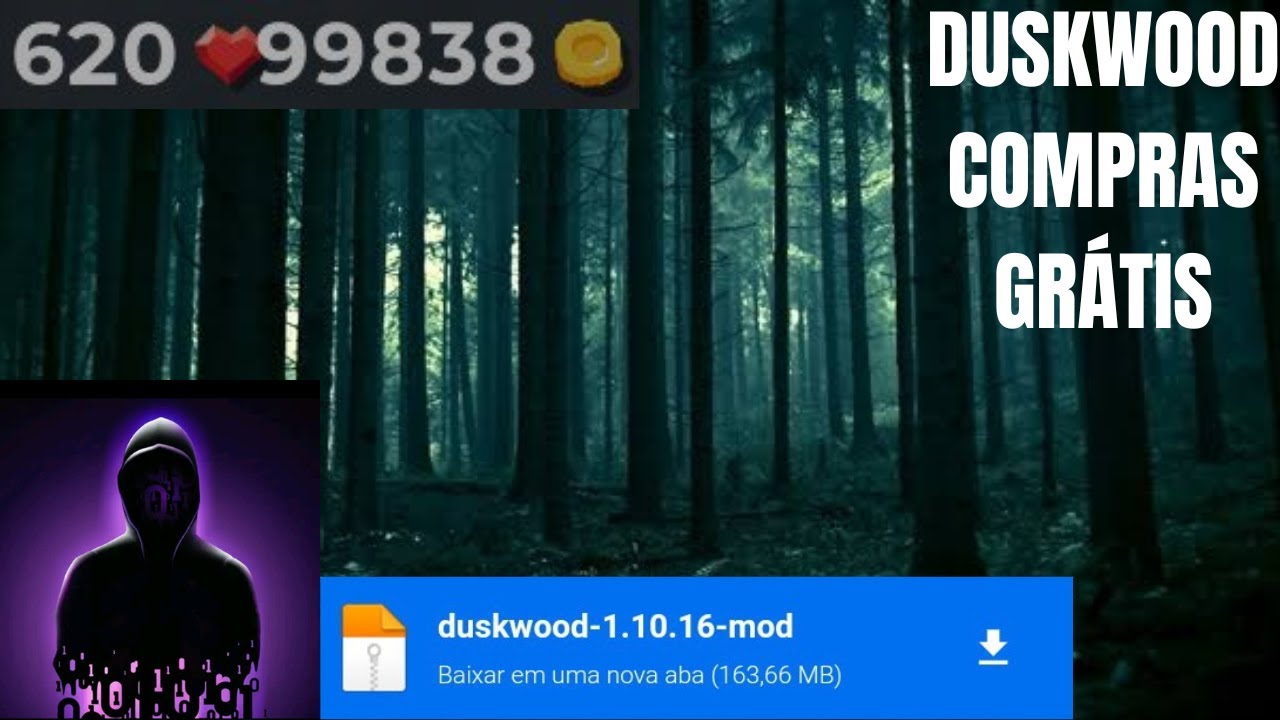 Duskwood Mod APK Atualizado v1.10.16 Compras Grátis! YouTube