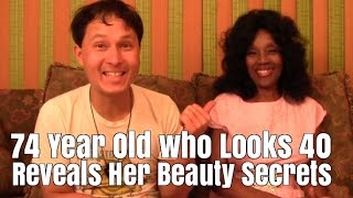 74 Year Old who looks 40 Reveals Her Beauty Secrets that Make You Look & Feel Younger