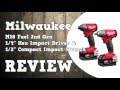 Milwaukee M18 Fuel Second Gen Impact Driver 2753-22 & 1/2" Impact Wrench 2755B-22 Review