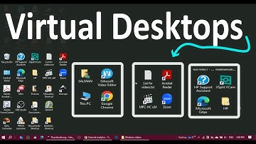 Creating virtual desktops in Windows