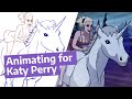 Character design in katy perrys cry about it later with sykosan