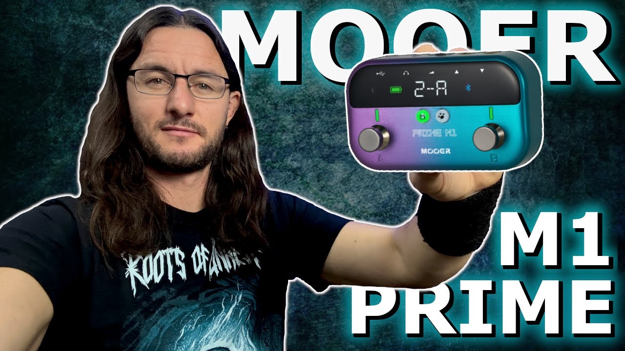 MOOER M1 Prime Multieffect Pedal - Metal - YouTube