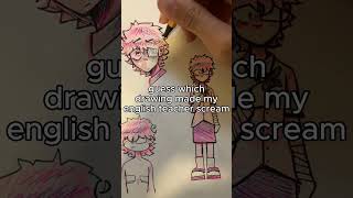 it was during class ToT #art #drawing #gay #kissingthehomiesgoodnight