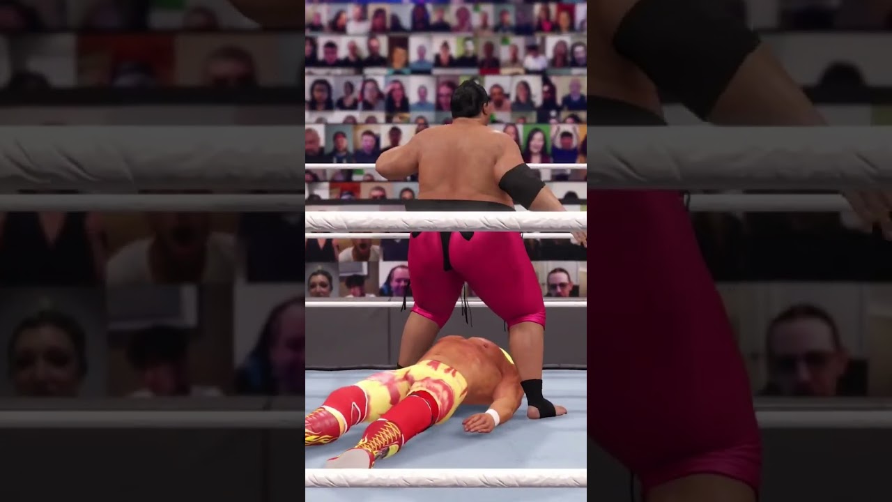 Yokozuna finisher in WWE 2K22. #gaming #wwe2k22