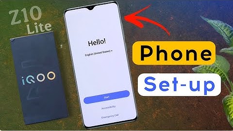 How to Start & Setup iQOO Z10 Lite | iqoo z10 lite Phone Ko Setup Kaise Kare