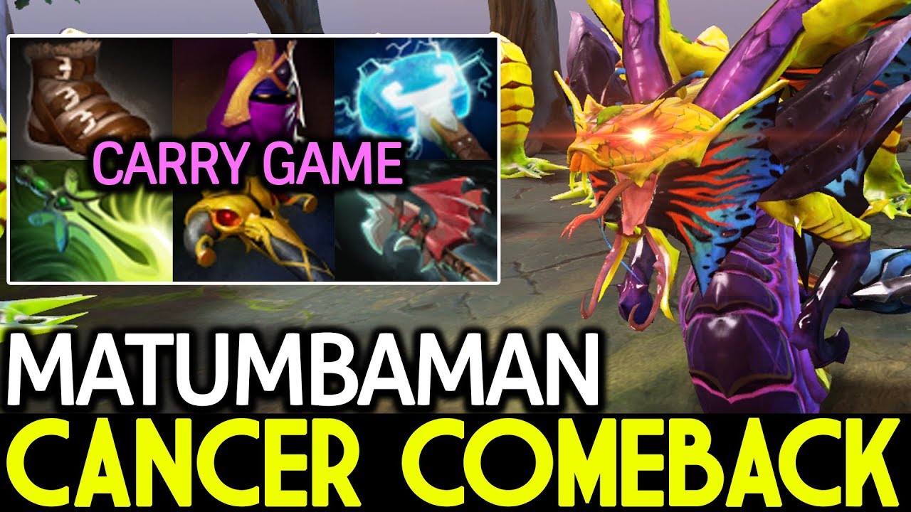 Matumbaman [Venomancer] Carry Game Cancer ComeBack 7.15 Dota 2 - YouTube