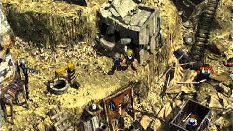 Final Fantasy VII - Train Crashes into North Corel