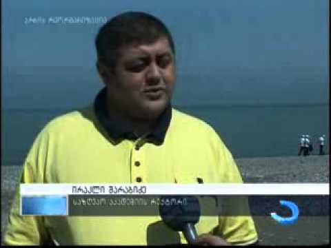 დასუფთავების აქცია სანაპირო ზოლზე