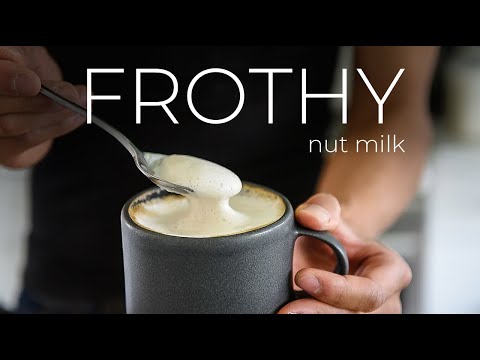 Video: Poți spuma laptele de migdale?