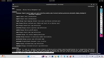 84  List and identify SELinux file and process context