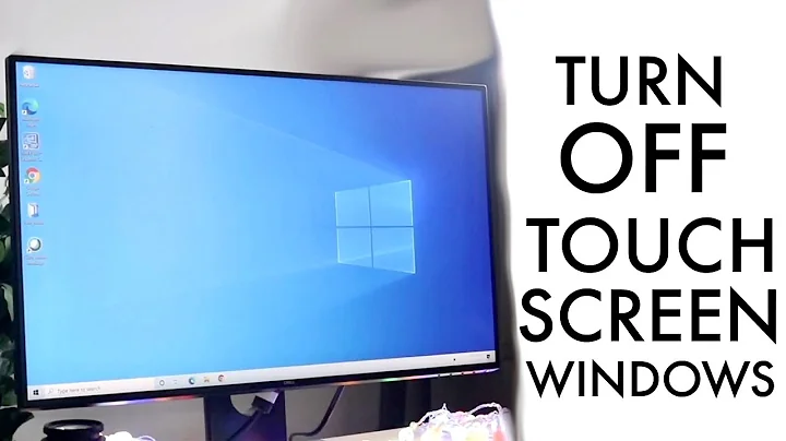 How To Turn Off Touch Screen On Windows 10 / Windows 11