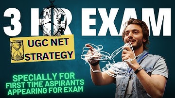 UGC NET EXAM comprehensive 3-hour exam timing strategy! 📚🕒