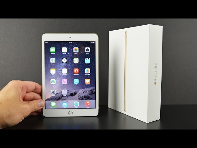 Apple iPad mini 3: Unboxing & Overview
