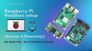 Setup Raspberry Pi Without Keyboard or Monitor (Headless setup) & Access it Remotely Techeonics