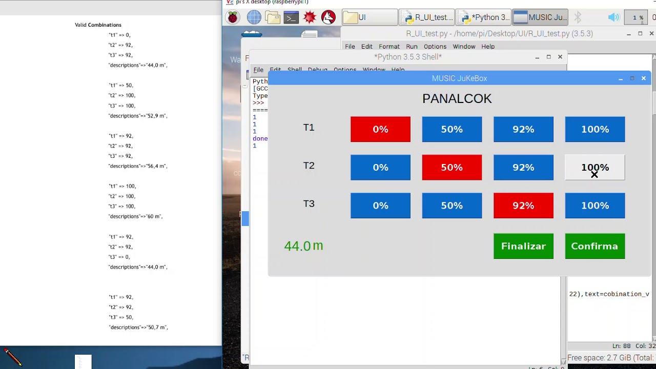 Raspberry pi relay switching UI for PANALOCK control - YouTube