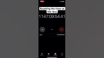 Resetting the timer at 10k likes
