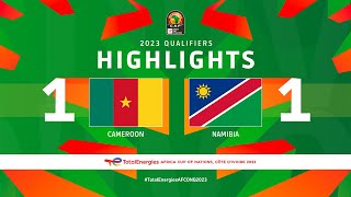 Cameroon 🆚 Namibia | Highlights - #TotalEnergiesAFCONQ2023 - MD3 Group C Resimi