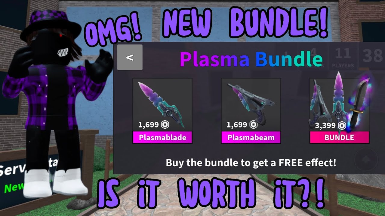 Buying The New Plasma Bundle In Roblox MM2! (Is It Worth It?!) YouTube