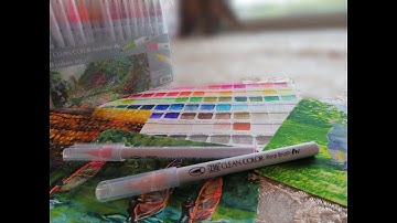 REVIEW: Kuretake ZIG Clean Color Real Brush Pens