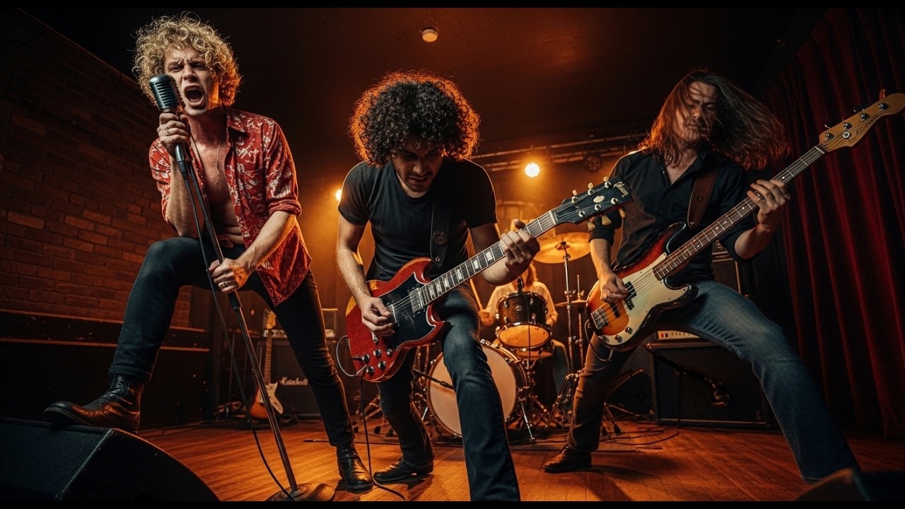 Deep Purple, ZZ Top, Led Zeppelin, ACDC, Jimi Hendrix 🔥 High Energy Blues Rock Guitar & Raspy Vocals