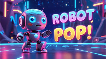 Robot Pop! 🎶 | Fun & Energetic 3D Animated Kids Song | ThulirKutties