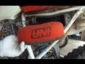 XR600R UNI Air Filter Cleaning