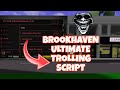[NEW] 🔥 Brookhaven Ultimate Trolling Script | Free Premium And Gamepass (Mobile And PC) | Pastebin