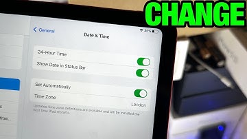 How To Change Date and Time on iPad 10th Generation!