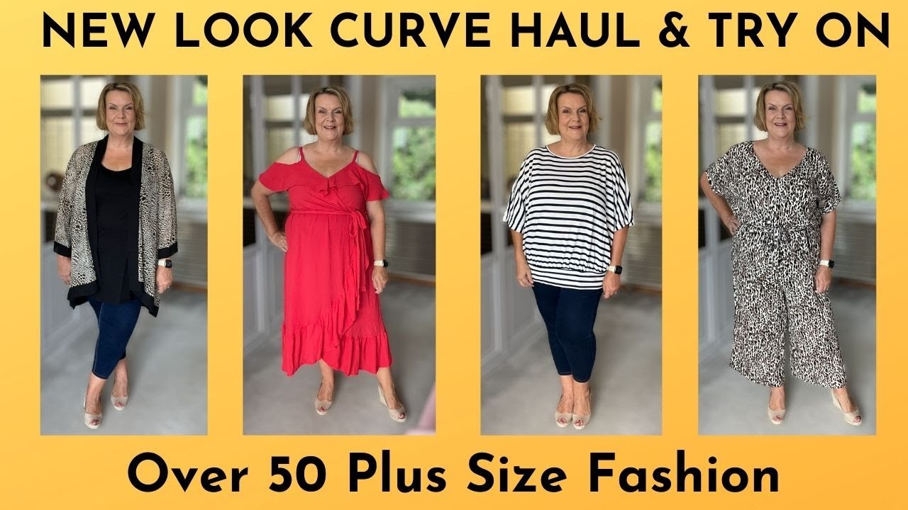 New Look Curve Haul & Try On - Over 50 Plus Size Fashion - Late Summer 2022  