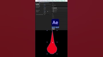 Wave Warp Effect in After Effects | Motion Boss Course 13 #shorts #aftereffects #motiongraphics