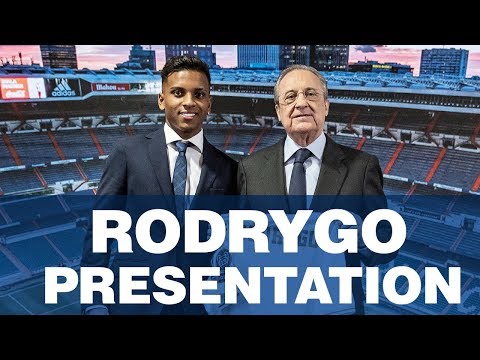 LIVE | Rodrygo's Real Madrid presentation