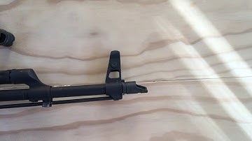 Replacing an AKM muzzle device