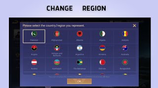 How to Change region in arena of valor screenshot 3