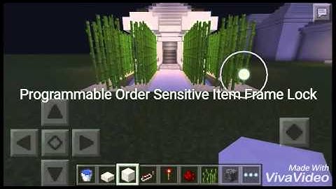 Programmable Order Sensitive Item Frame Lock