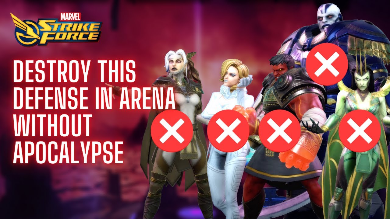Beat Apocalypse and Horsemen w/Emma Frost in Arena without Apocalypse