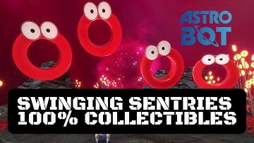 Astro Bot Swinging Sentries 100% Collectibles Guide | (Serpent Starway) Full Completion