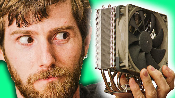 Cpu air cooling on top of vga linus