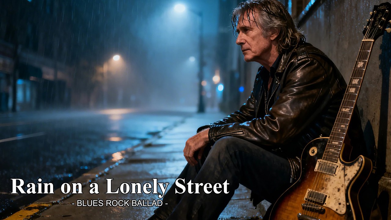 Rain on a Lonely Street – Emotional Blues Rock Ballad for a Broken ...