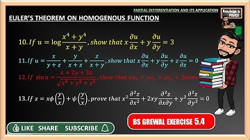 B s Grewal Exercise 5.4 | Question 10, 11, 12 13 solution |✍️Euler