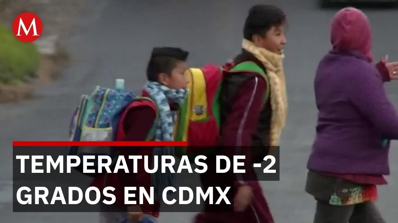 Protección Civil advierte heladas y frío extremo en la CdMx