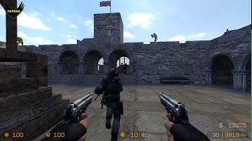 ZOMBIE ESCAPE ROUND ON COUNTER-STRIKE: SOURCE, map: ZE_PIRATES_PORT_ROYAL, LEVEL 1, CSS