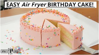 The most Amazing Air Fryer VANILLA CAKE RECIPE