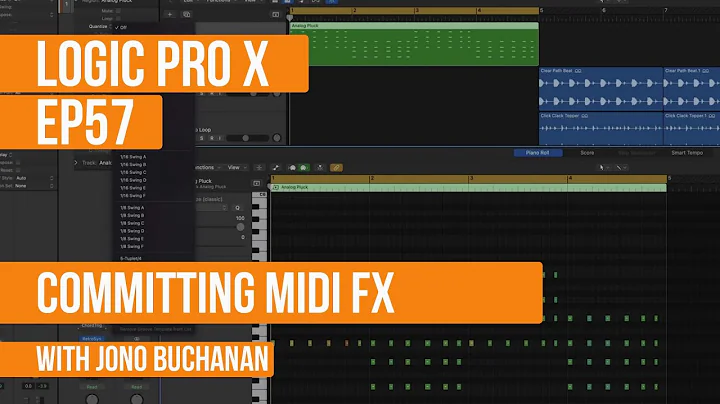 LOGIC PRO X - Committing MIDI FX