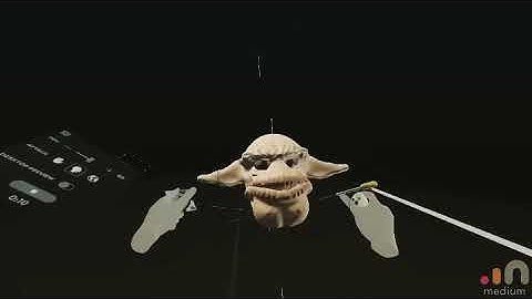 Mangalore VR sculpt oculus medium by cabel Adams 2020