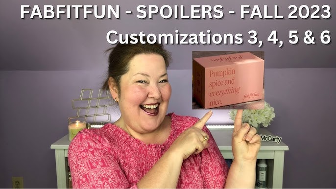 Fabfitfun SPOILERS Spring 2023 - Customizations 4, 5 and 6 - Spoiler 